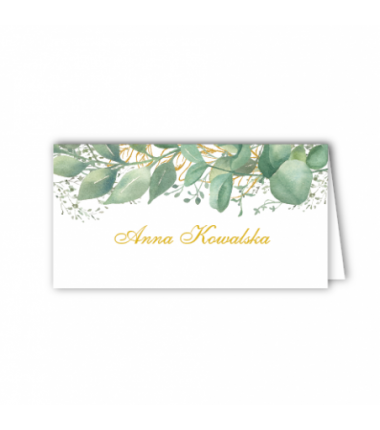 WINIETKA Personalizowana - liście 2 - 1 sztuka