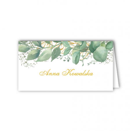 WINIETKA Personalizowana - liście 2 - 1 sztuka