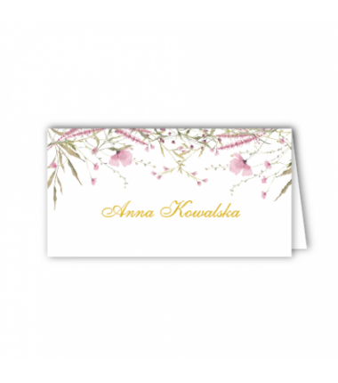 WINIETKA Personalizowana - różowe - 1 sztuka
