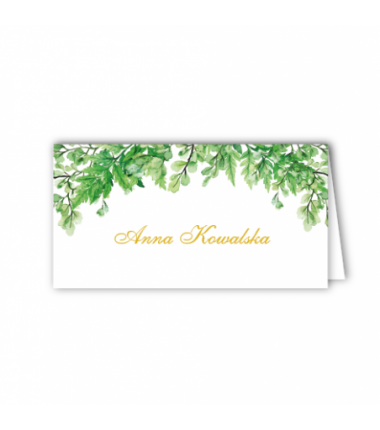 WINIETKA Personalizowana - paprotka - 1 sztuka