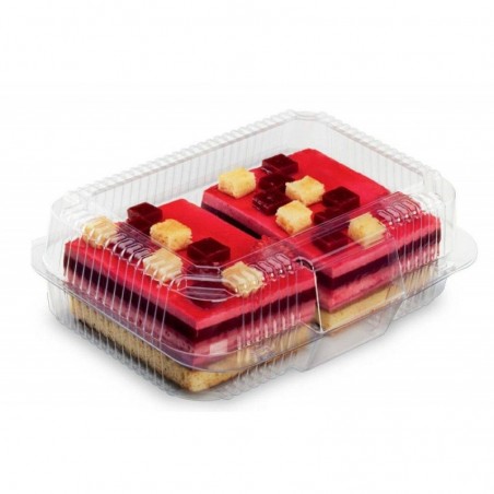 Pudełko na ciasto PET 23x13x9 - 1 sztuka
