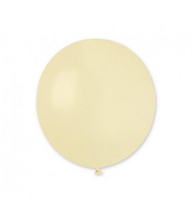 Balon Gemar 75 cm - 31" - pastelowy maślany Butter G220/103 - 1 sztuka