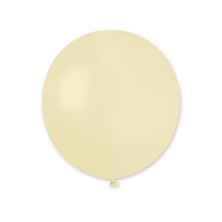 Balon Gemar 75 cm - 31" - pastelowy maślany Butter G220/103 - 1 sztuka