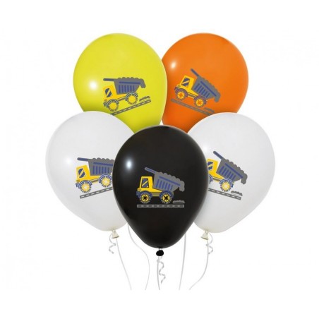 Balony Wywrotka 30 cm - 5 sztuk