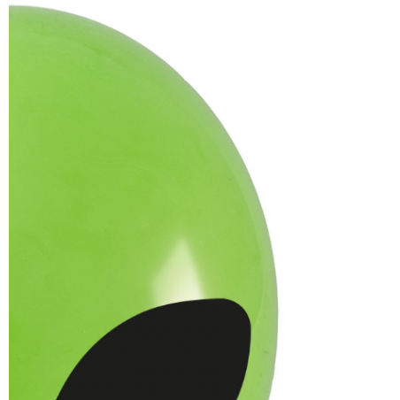 Balony z nadrukiem UFO - 6 sztuk