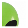 Balony z nadrukiem UFO - 6 sztuk