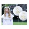 Balon foliowy Pierwsza Komunia Święta (kielich) okrągły ok. 46 cm