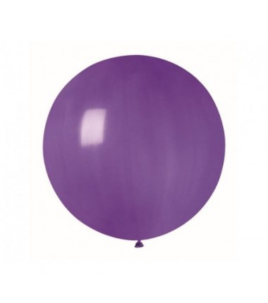 Balon Gemar 75 cm - 31" - pastelowy fioletowy Purple G220/008 - 1 sztuka