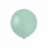Balon Gemar 48 cm - 19" - pastelowy turkusowo-zielony (Zielony Bora) (macaron) Aquamarine G19/050 - 1 sztuka
