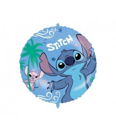 Balon foliowy STITCH & ANGEL DISNEY, 46 cm, 1 szt.
