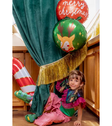 Balon foliowy Merry Christmas 45 cm