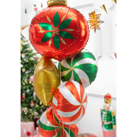 Balon foliowy Bombka 45x45 cm