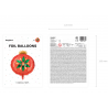 Balon foliowy Bombka 45x45 cm