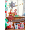 Balon foliowy Śnieżynka 64x66 cm holograficzny