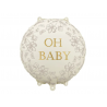 Balon foliowy pastylka Oh Baby 35x35 cm