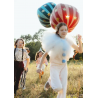 Balon foliowy Piłka w gwiazdki 75 cm - zielony