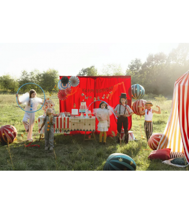 Balon foliowy Piłka w gwiazdki 75 cm - zielony