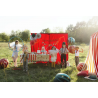 Balon foliowy Piłka w gwiazdki 75 cm - zielony