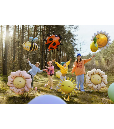 Balon foliowy Biedronka 85x83 cm