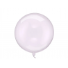 Balon foliowy BOBO Kula 40 cm transparentny - fiolet