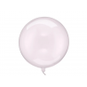 Balon foliowy BOBO Kula 40 cm transparentny - róż