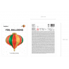 Balon foliowy Bombka 51x49 cm