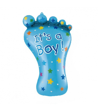 Balon foliowy Stópka It's a boy 45x79cm
