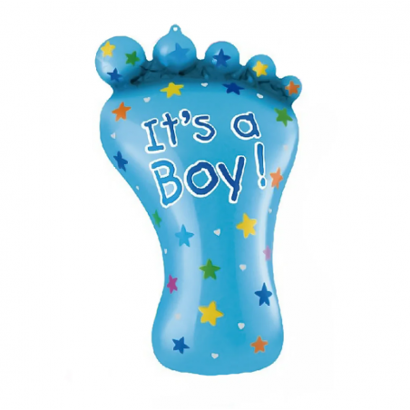 Balon foliowy Stópka It's a boy 45x79cm