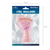 Balon foliowy Stópka It's a girl 45x79cm