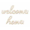 Balon foliowy Welcome Home 335x71 cm cappuccino