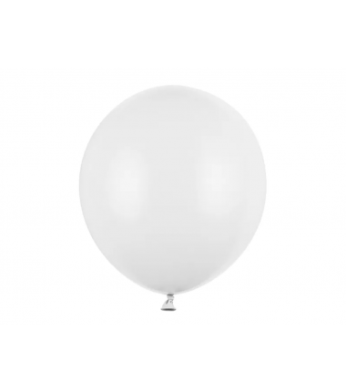 Balon Strong 43 cm biały Pastel Pure White - 1 sztuka