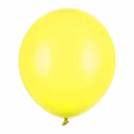 Balon Strong 43 cm cytrynowy Pastel Lemon Zest - 1 sztuka