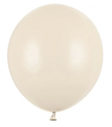 Balon Strong 43 cm alabastrowy Pastel Nude - 1 sztuka