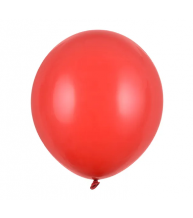 Balon Strong 43 cm makowy Pastel Poppy Red - 1 sztuka