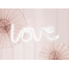 Neon LED - Love, biały, 34,5x13cm