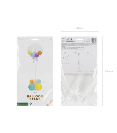 Stojak na balon 72 cm - PARTY DECO