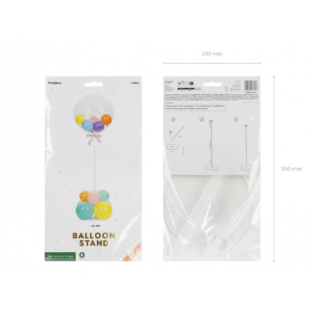 Stojak na balon 72 cm - PARTY DECO