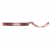 Wstążka satynowa - tasiemka satynowa ciemny brudny róż 6 mm - Party Deco