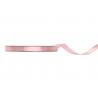 Wstążka satynowa - tasiemka satynowa jasny brudny róż 6 mm - Party Deco