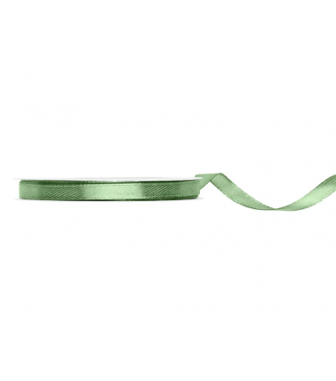 Wstążka satynowa - tasiemka satynowa szałwiowa 6 mm - Party Deco