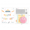 Baner Happy Birthday Kotki 200x18cm