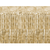 Kurtyna foliowa - elegancki złoty 100x200cm - Party Deco