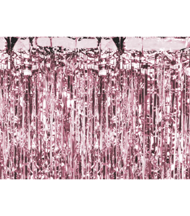 Kurtyna foliowa - różowe złoto 100x200cm 23 µm - Party Deco