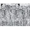 Kurtyna foliowa - srebrna 100x200cm - 20 µm - Party Deco