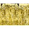 Kurtyna foliowa - złota 100x200cm - 20 µm - Party Deco