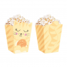 Pudełko na popcorn Kotki 8,5x15cm 6 sztuk