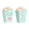 Pudełko na popcorn Kotki 8,5x15cm 6 sztuk