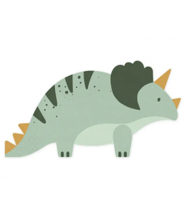 Serwetki Triceratops 18x10 cm -12 sztuk