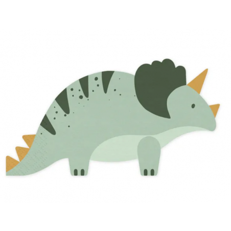 Serwetki Triceratops 18x10 cm -12 sztuk