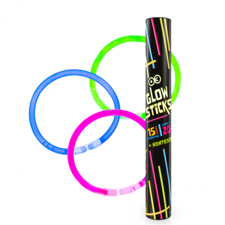 Bransoletki fluorescencyjne 15 szt.